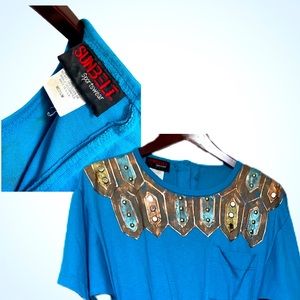 Sunbelt Sportswear hand painted Retro Jumpsuit